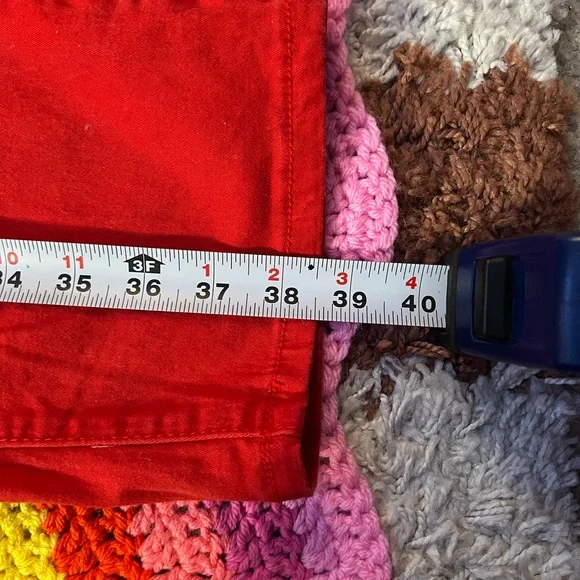 🧶3/$20 Bright Red Skinny Jeans - Picture 3 of 4